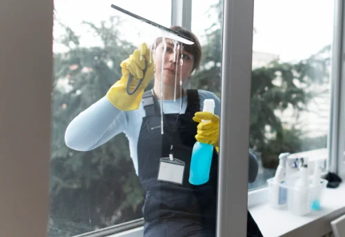 Nettoyage de vitres intérieures et extérieures à Vaux-Rouillac